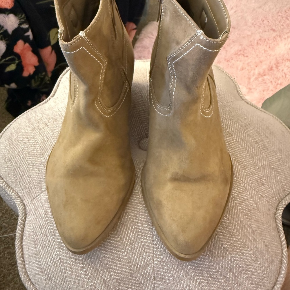 Torrid Tan Ankle Booties